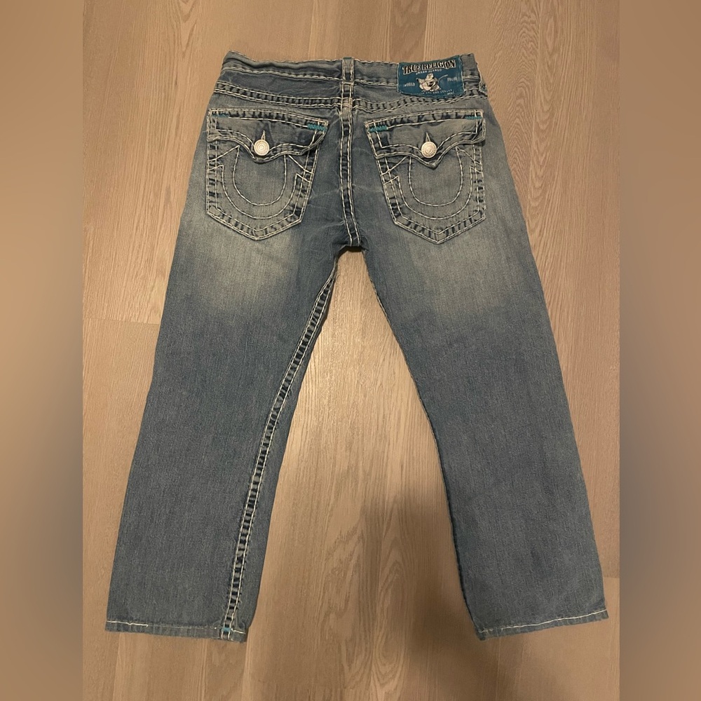 Light Washed True Religion Jeans